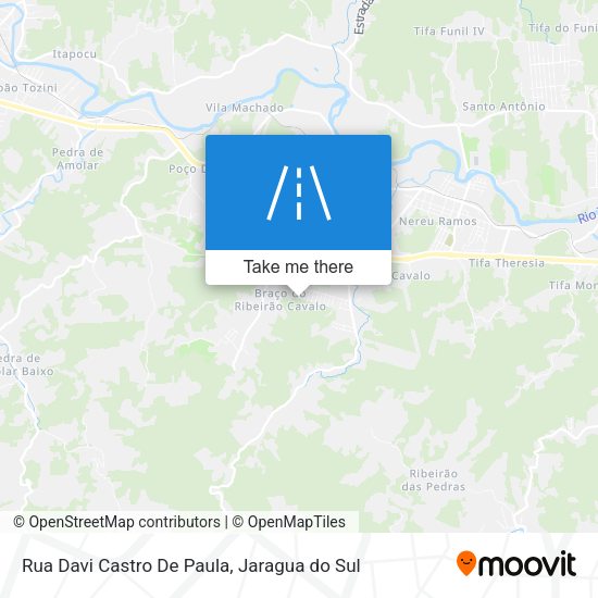 Rua Davi Castro De Paula map