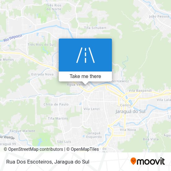 Rua Dos Escoteiros map