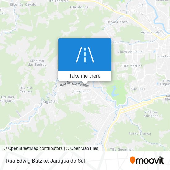 Rua Edwig Butzke map