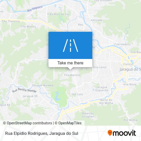 Rua Elpidio Rodrigues map