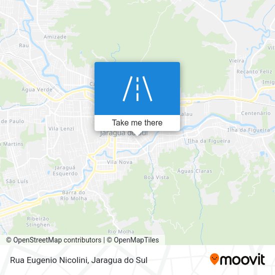 Rua Eugenio Nicolini map
