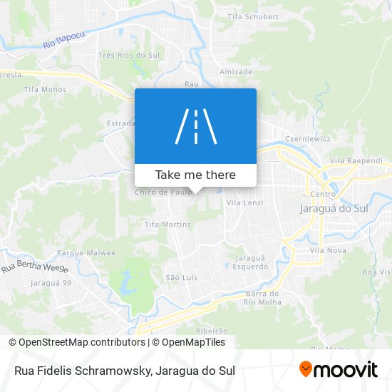 Rua Fidelis Schramowsky map