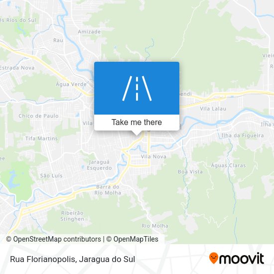 Rua Florianopolis map