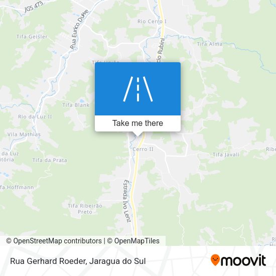 Rua Gerhard Roeder map