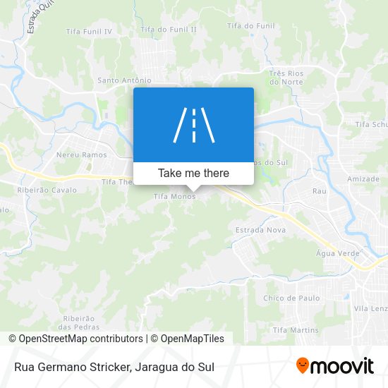 Rua Germano Stricker map