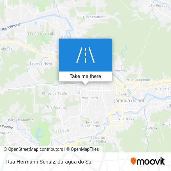 Rua Hermann Schulz map