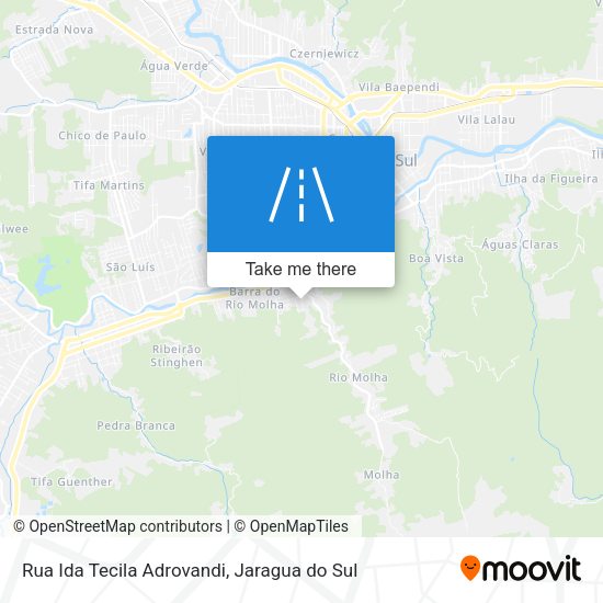 Rua Ida Tecila Adrovandi map