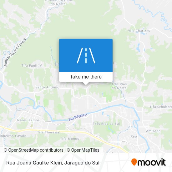 Rua Joana Gaulke Klein map