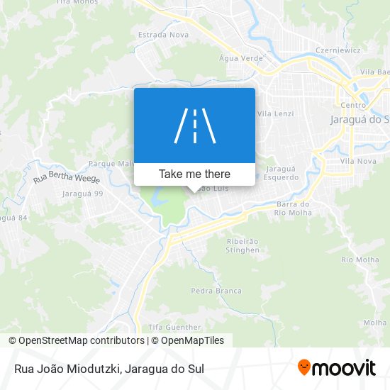 Rua João Miodutzki map