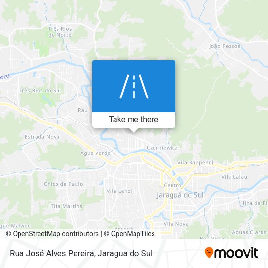 Rua José Alves Pereira map