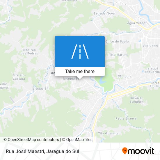 Rua José Maestri map