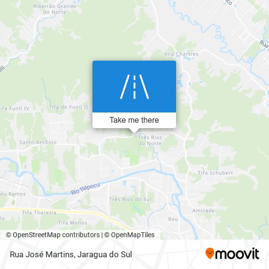 Rua José Martins map