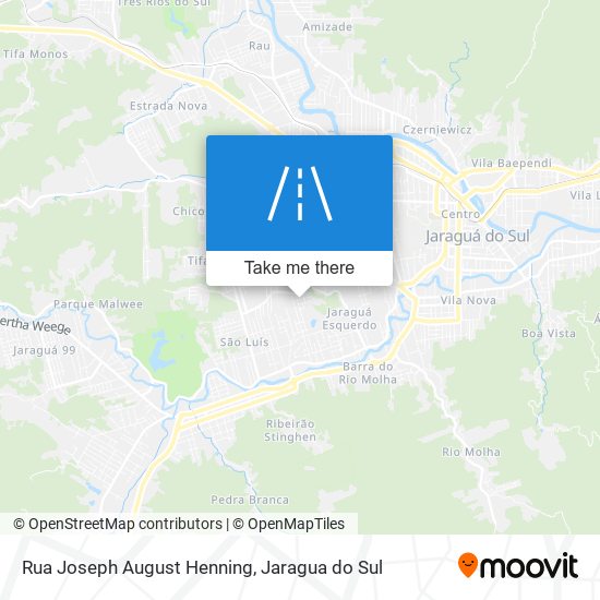 Rua Joseph August Henning map