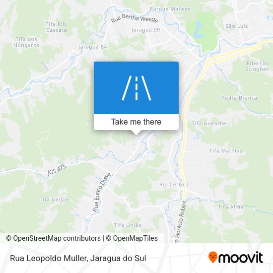Rua Leopoldo Muller map