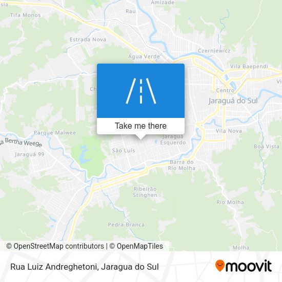 Rua Luiz Andreghetoni map