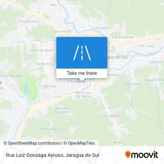 Rua Luiz Gonzaga Ayroso map