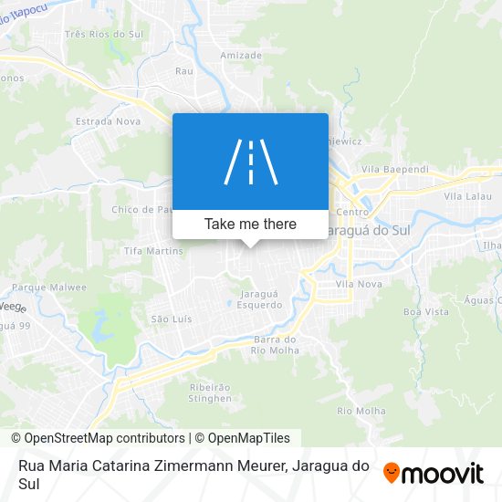 Rua Maria Catarina Zimermann Meurer map