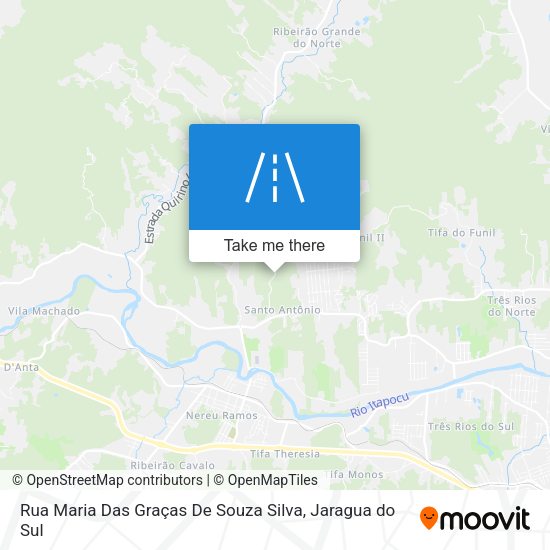 Rua Maria Das Graças De Souza Silva map