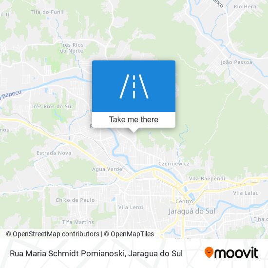 Rua Maria Schmidt Pomianoski map