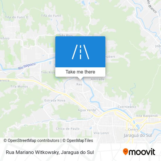 Rua Mariano Witkowsky map