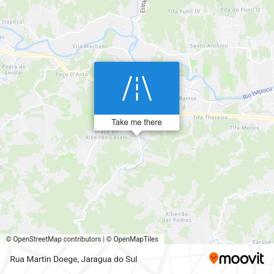 Rua Martin Doege map