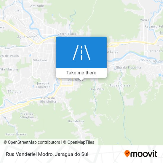 Rua Vanderlei Modro map