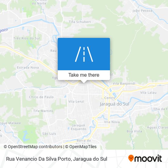 Mapa Rua Venancio Da Silva Porto