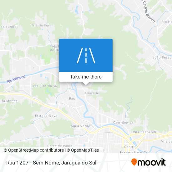 Mapa Rua 1207 - Sem Nome