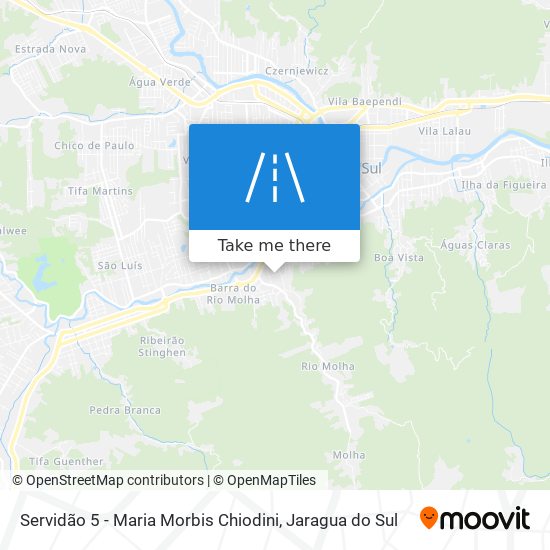 Servidão 5 - Maria Morbis Chiodini map