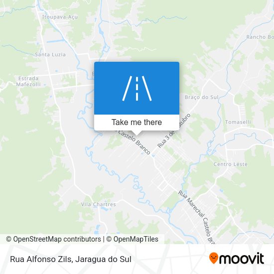 Rua Alfonso Zils map