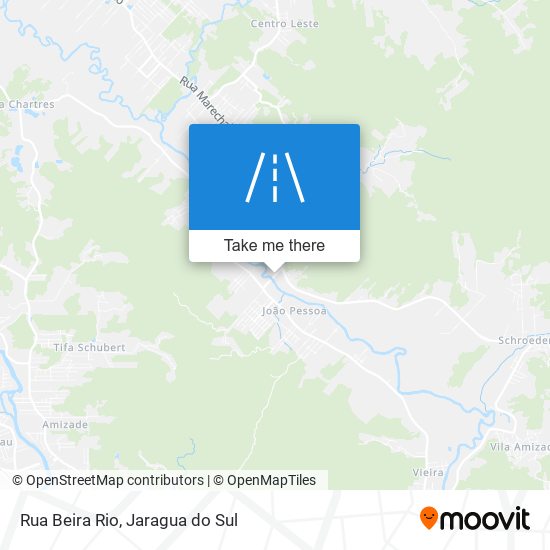 Rua Beira Rio map