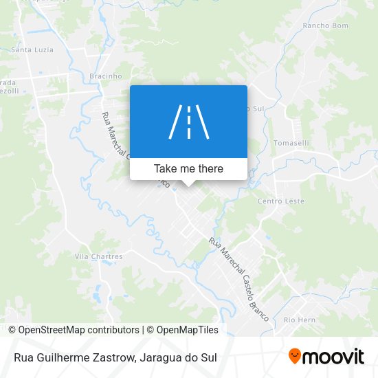 Rua Guilherme Zastrow map