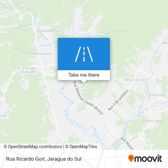 Rua Ricardo Gorl map