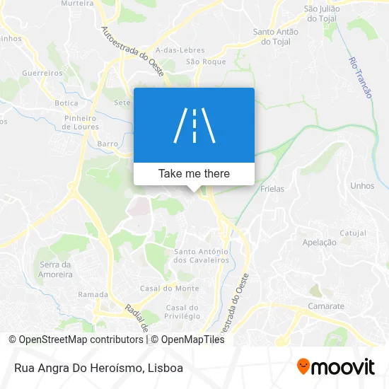 Rua Angra Do Heroísmo map