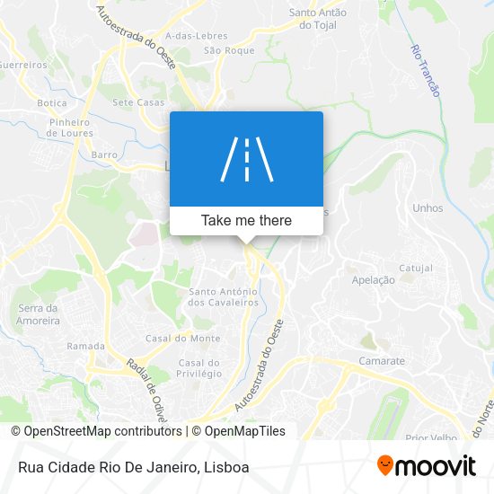 Rua Cidade Rio De Janeiro map