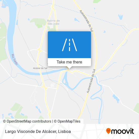 Largo Visconde De Alcácer map