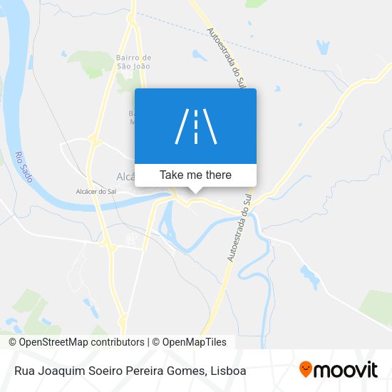 Rua Joaquim Soeiro Pereira Gomes map