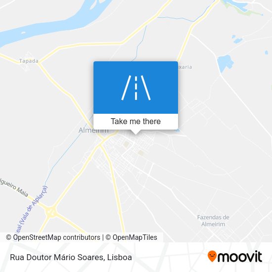Rua Doutor Mário Soares map