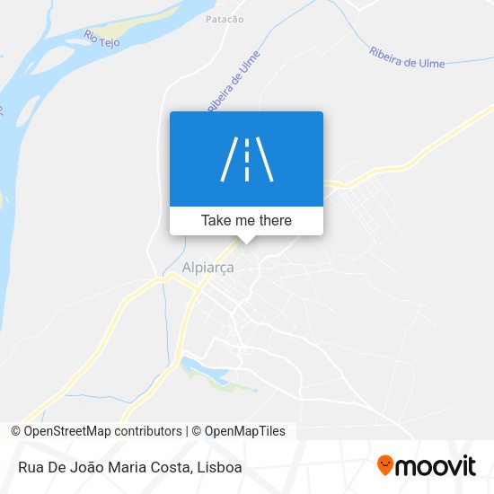 Rua De João Maria Costa map