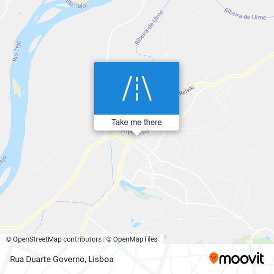 Rua Duarte Governo map