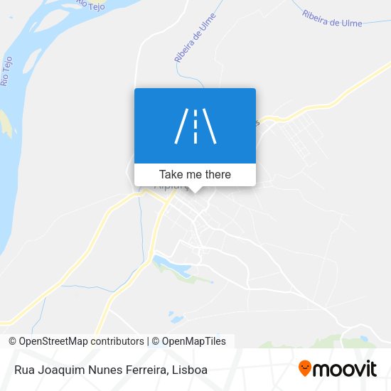 Rua Joaquim Nunes Ferreira mapa