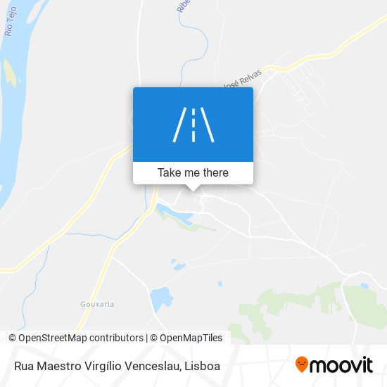 Rua Maestro Virgílio Venceslau map