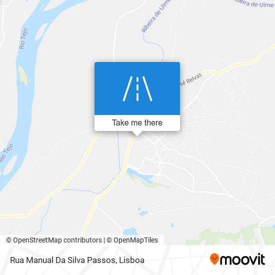 Rua Manual Da Silva Passos mapa