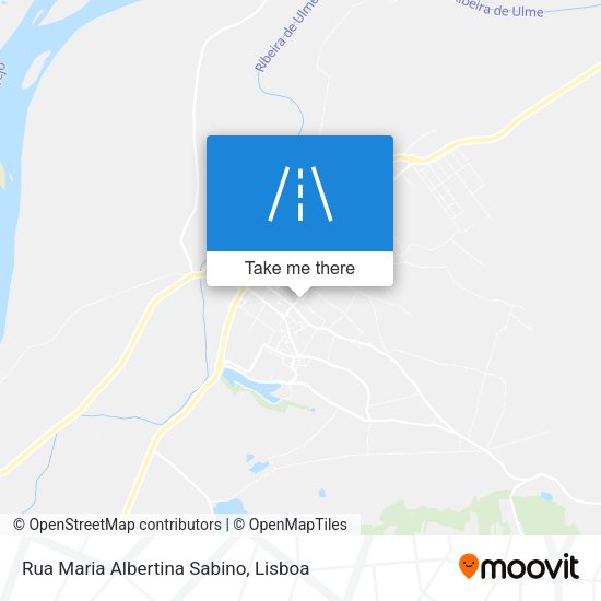 Rua Maria Albertina Sabino map