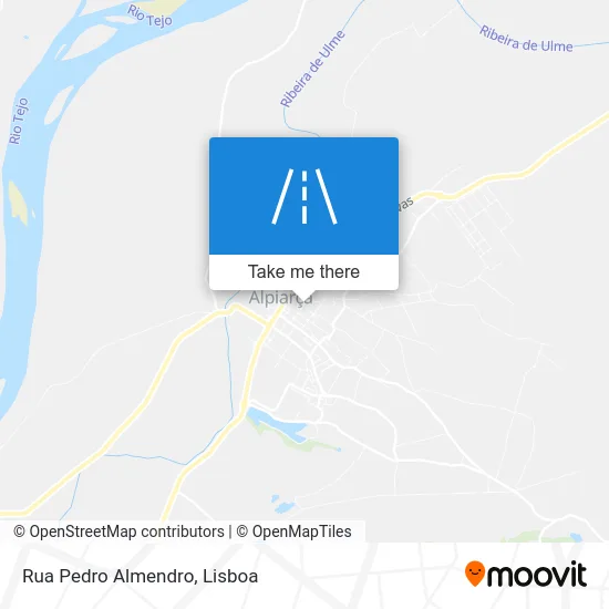 Rua Pedro Almendro map