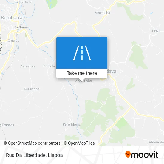 Rua Da Liberdade map