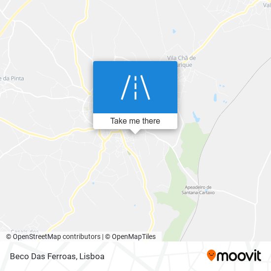 Beco Das Ferroas mapa