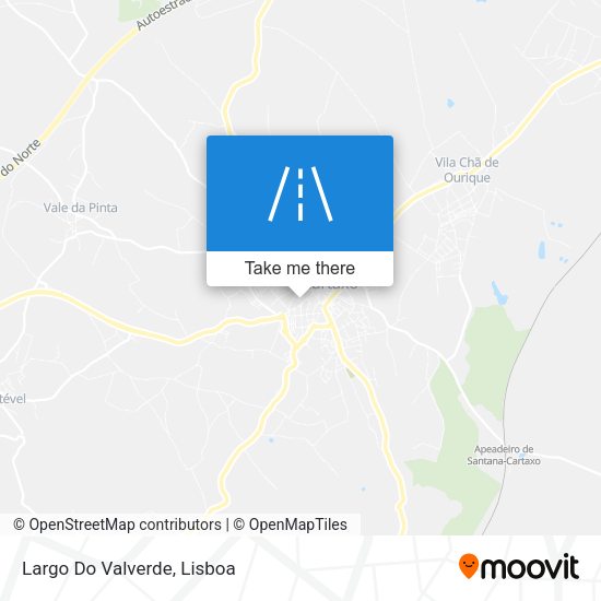 Largo Do Valverde mapa
