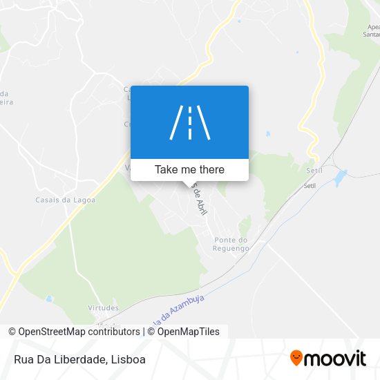 Rua Da Liberdade map