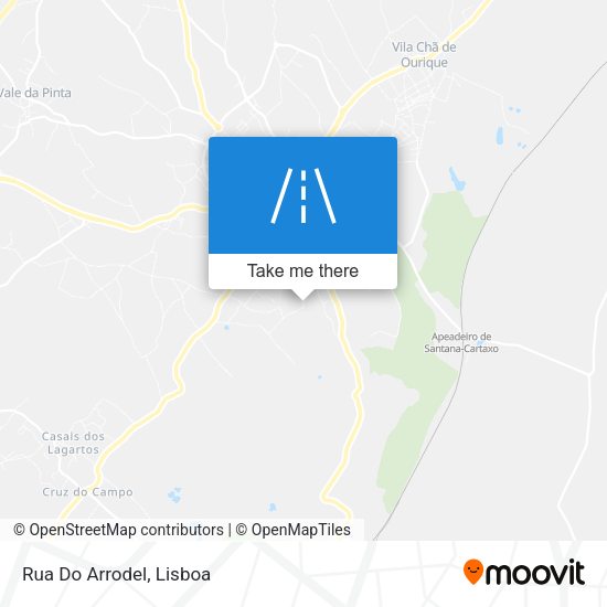 Rua Do Arrodel mapa